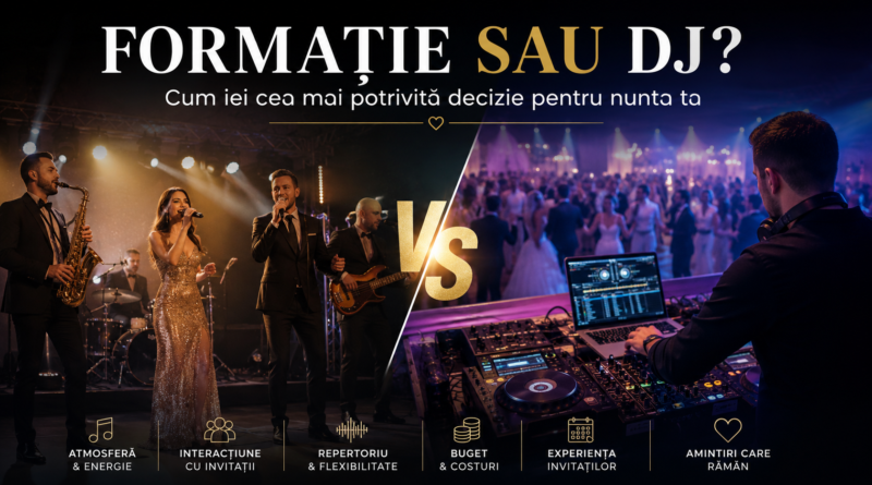Dj sau Formatie ? Nuntasuceava.ro